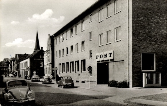 PC Werne an der Lippe Westphalia, post office, cars