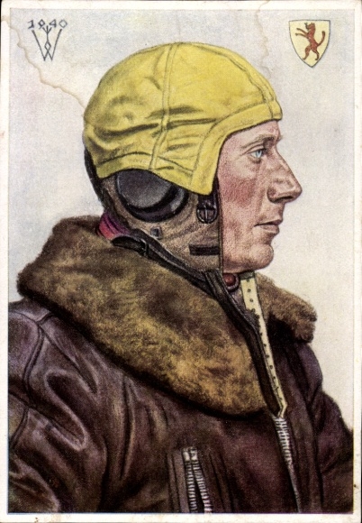 Artysta KP Willrich, Wolfgang, przywódca udanej grupy myśliwskiej Luftwaffe, VDA P 1 R 7 nr 5