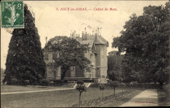 Postcard Jouy and Josas Yvelines, Chalet de Metz