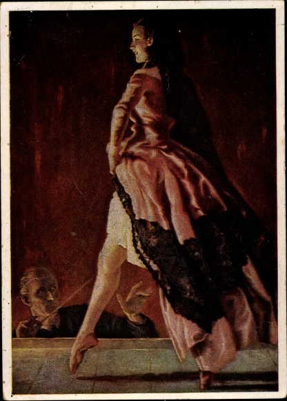 Artist PC Engelhard, Julius, lace dance, conductor, HDK 179