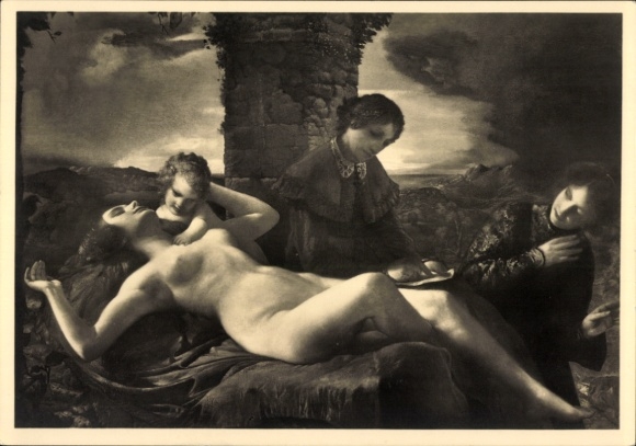 Artist Postcard Schuster Woldan, Raffael, Life, HDK 320, Female Nude