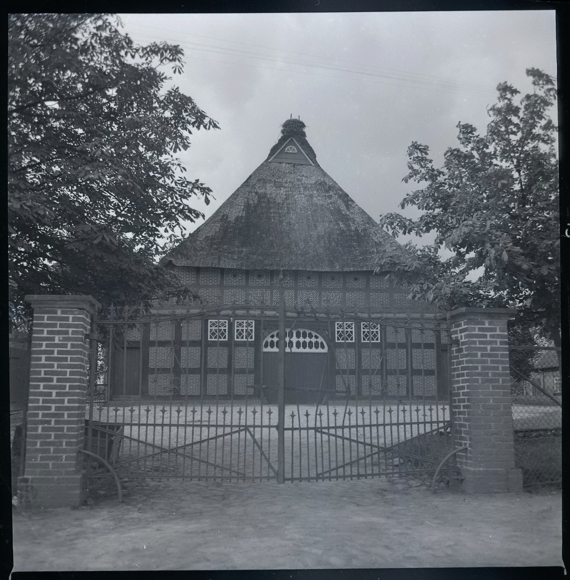 9 celluloid negatives Aschwarden Schwanewede in Lower Saxony, mill, house, forest