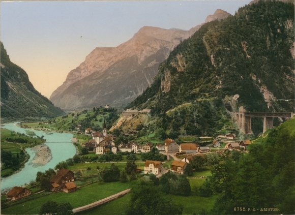 Photo Amsteg Silenen Kanton Uri, Panorama