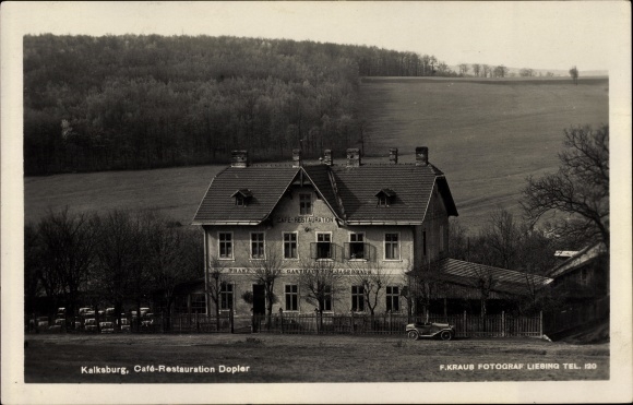PC Vienna 23. Liesing Kalksburg, Cafe Restauration Dopler, Inn zum Jägerhaus