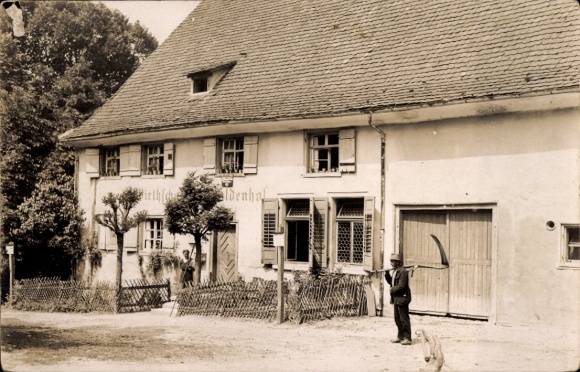 foto Ak Sipplingen am Bodensee, Haldenhof Inn
