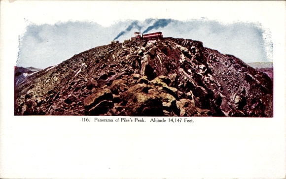 PC Pikes Peak Colorado VS, panorama