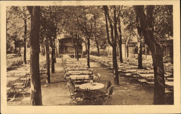Postcard Dresden Rochwitz, Guesthouse Kamerun