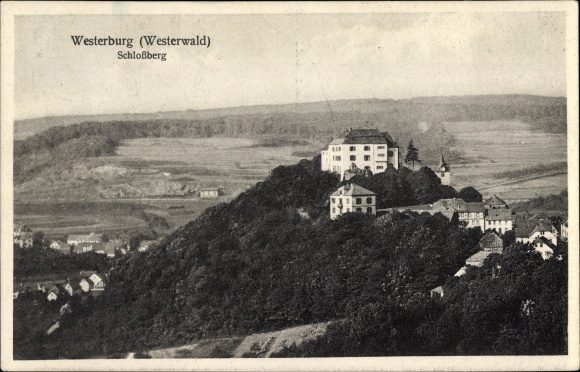 PC Westerburg in the Westerwald, castle, Schlossberg