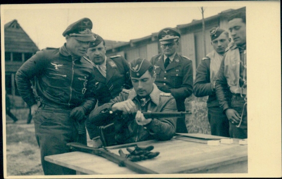 30 original photos of Jagdgeschwader 53, 51 Werner Mölders, Knight's Cross recipient, aircraft