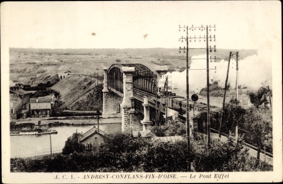 Ak Andrésy Yvelines, Pont Eiffel