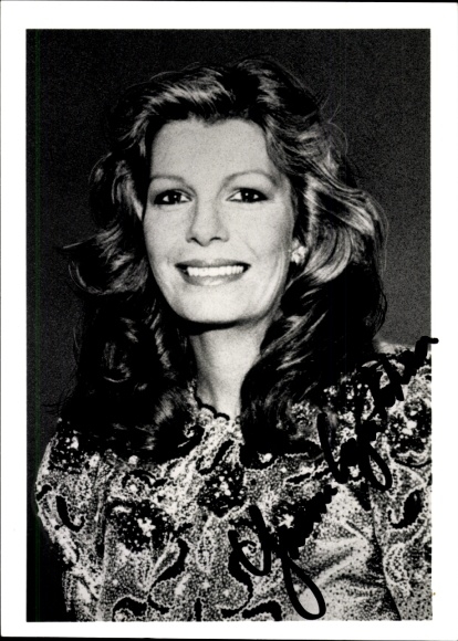 Photo Princess Yasmin Aga Khan, portrait, autograph