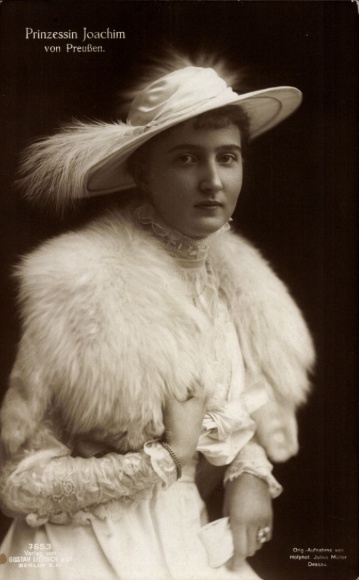 Ak Prinzessin Joachim von Preußen, Marie Auguste von Anhalt, Liersch 7653