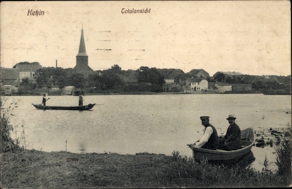 PC Ketzin an der Havel, long shot, rowing boats