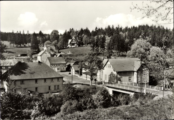 Postcard concern Oberharz am Brocken, view of the FDGB holiday home carefree