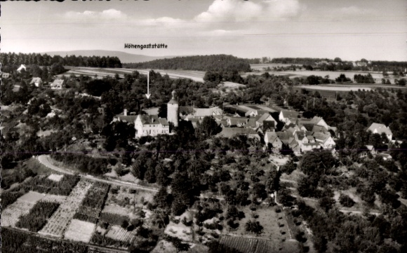 Ak Bürg Winnenden in Württemberg, Fliegeraufnahme