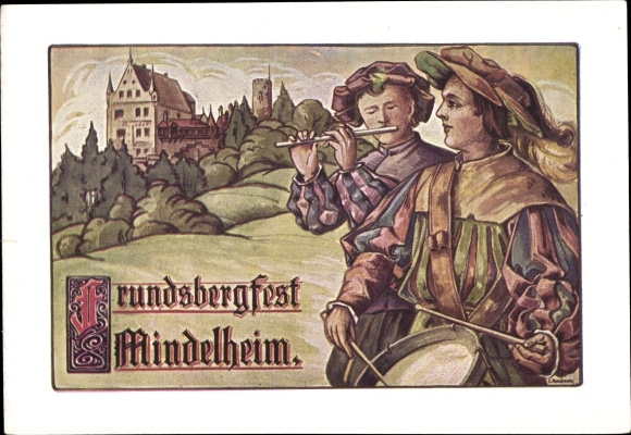 Artist PC Mindelheim in the Unterallgäu, Frundsberg children&#39;s festival
