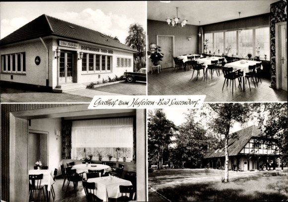 PC Bad Sassendorf in the district of Soest, Gasthof Zum Hufeisen, interior view