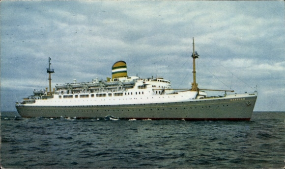 Picture steamship SS Maasdam, HAL