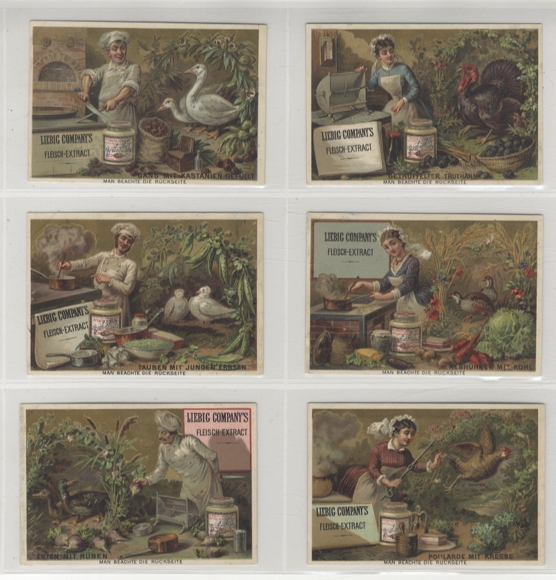 Liebig pictures series A 82 cooks I 1884