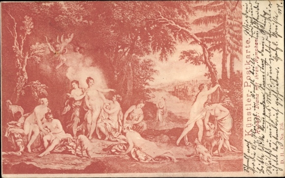 Artist PC Rubens, Diana with her nymphs