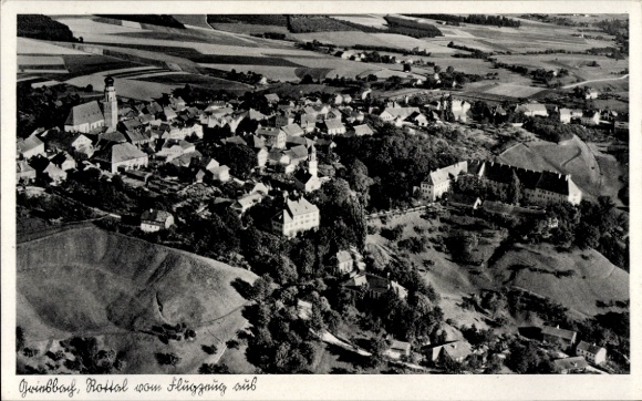 Ak Bad Griesbach im Rottal Neder-Beieren, luchtfoto