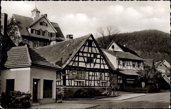 Postcard Loffenau in the Black Forest, Protestant holiday home