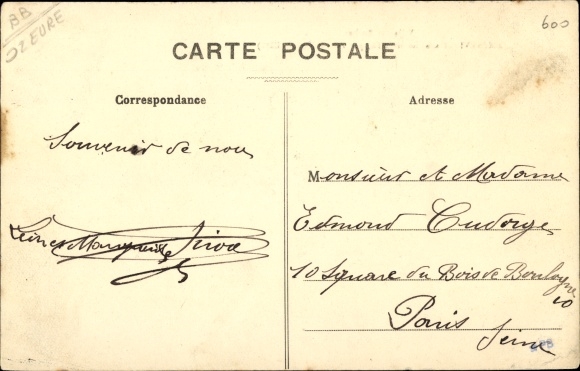 Postcard Amfreville-sous-les-Monts Eure, Villa des Roches