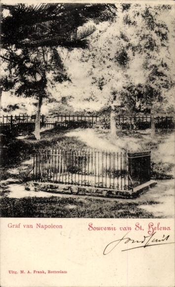 Picture Island of St Helena, tomb of Napoleon