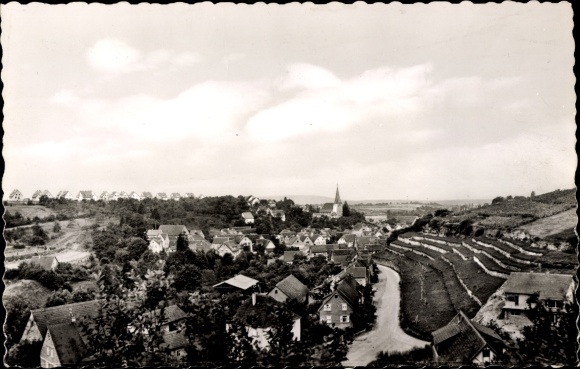 Postcard Talheim in the district of Heilbronn Baden Württemberg, view of the town