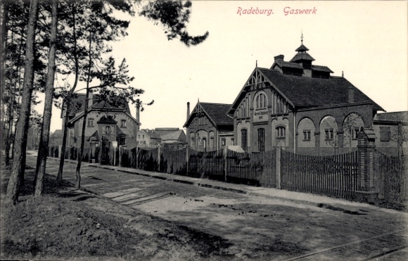 PC Radeburg in Saxony, gasworks