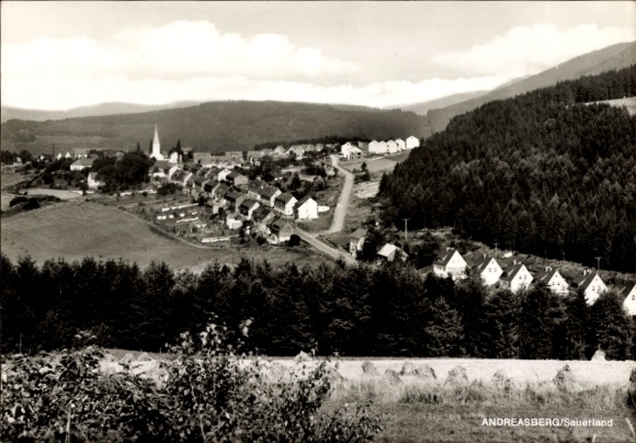 Postcard Andreasberg Bestwig in Sauerland, general view