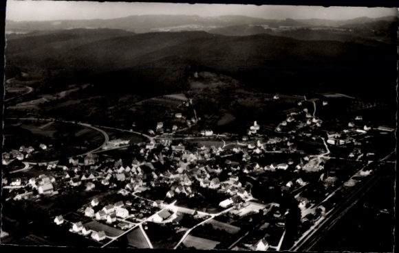 Ak Sulzbach an der Murr, Fliegeraufnahme