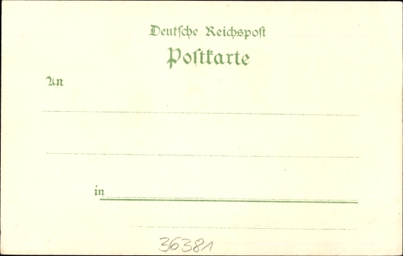 Chromo-Litho Schluechtern in Hesse, Castle, Royal Seminary, view of the town