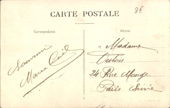 Postcard Bellevue Hauts de Seine, Panorama, pris du Funiculaire