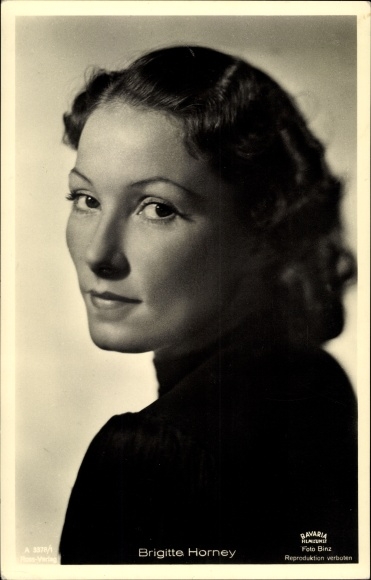 Ak Schauspielerin Brigitte Horney, Portrait, Ross Verlag