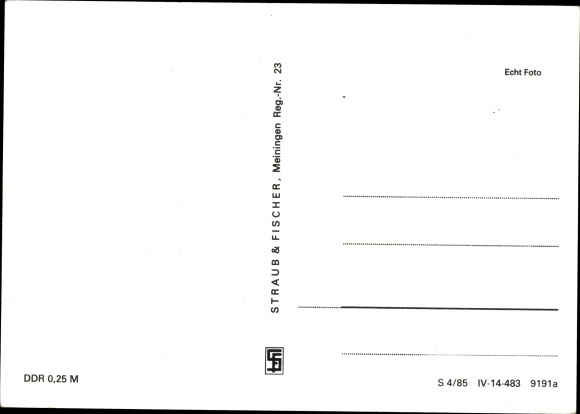 Postcard Stadtlengsfeld in Thuringia, Rhön, four views, sauna, on the Felda, diet sanatorium
