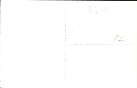Postcard Bad Colberg Heldburg in Thuringia, Frankenruh convalescent home