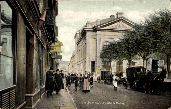 PC Brest Finistère, Rue d'Aiguillon, building, street view, theater