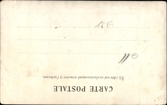 Postcard Invitation to the Waltz, Emile Loubet, Viktor Emanuel III., Eduard VII., Zar Nikolaus II., Kaiser