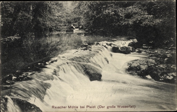 KP Saffig w Eifel, Rauschermühle, Rauscher Mühle, duży wodospad