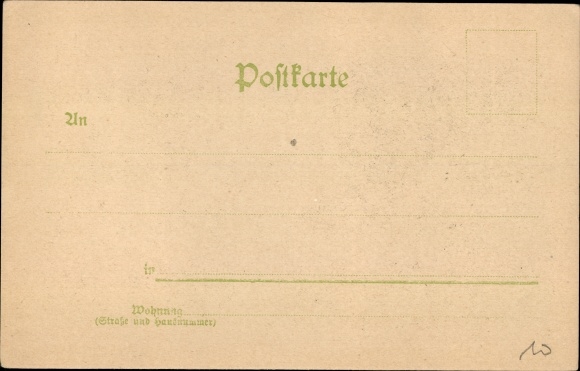 Artist Postcard Dreyfus Affair, Zola Esterhazy, The Veiled Lady No. 4, The Riddle&#39;s Solution