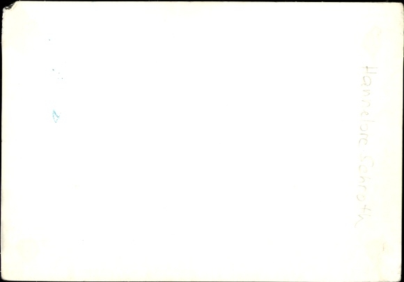 Postcard actress Hannelore Schroth, portrait, autograph
