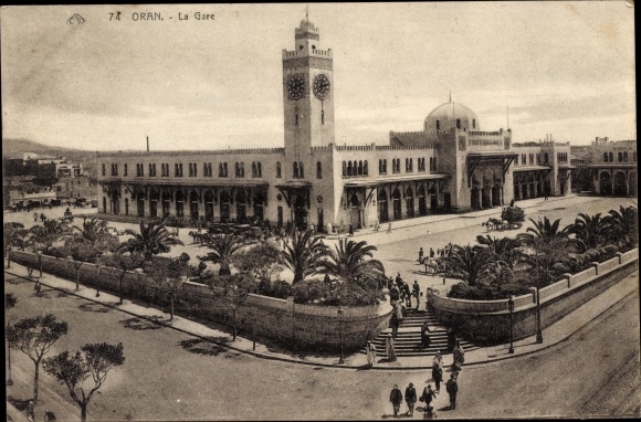 Ak Oran Algerije, La Gare