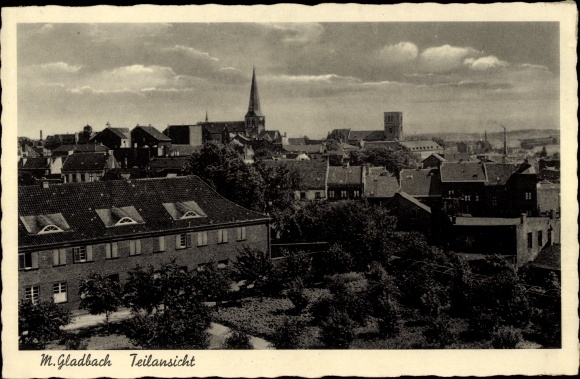 PC Mönchengladbach on the Lower Rhine, partial view