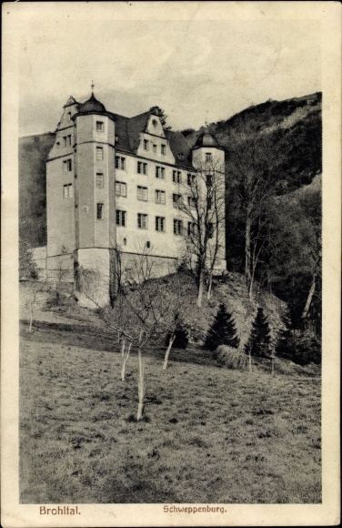 Ak Brohltal in Rheinland Pfalz, Schweppenburg