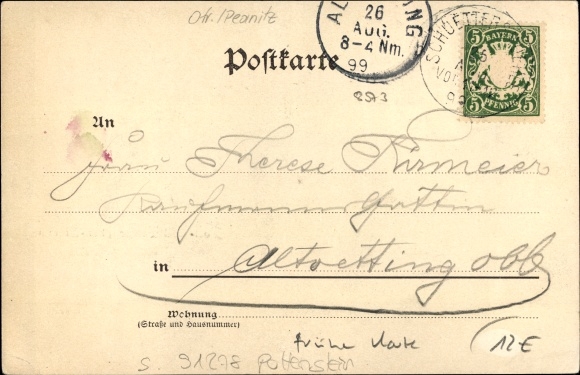 Postcard Schüttersmühle Pottenstein in the district of Bayreuth, Upper Franconia, general view, Mrs. Förster Graser