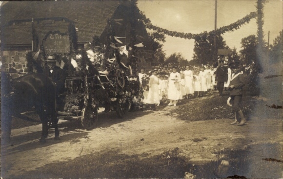 Photo Postcard Wunstorf in Lower Saxony, pageant 1927, crafts
