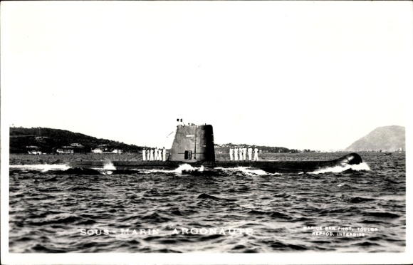 CPA Sous marin Argonauts, U-Boot