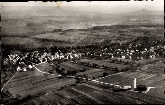PC Kusterdingen in the Neckar valley Baden Württemberg, aerial photograph