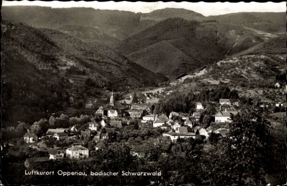 Ak Oppenau im Schwarzwald, Gesamtansicht
